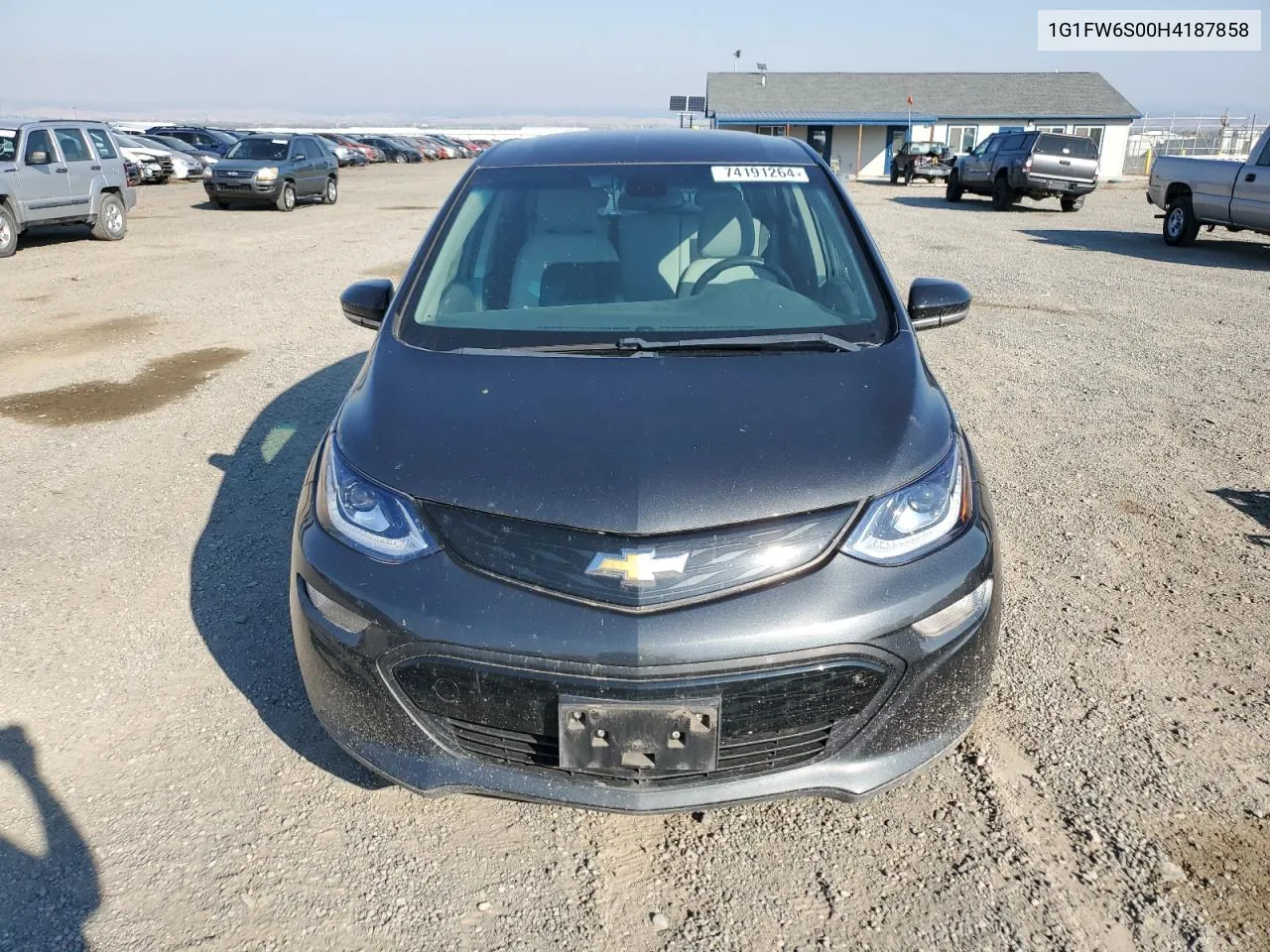 2017 Chevrolet Bolt Ev Lt VIN: 1G1FW6S00H4187858 Lot: 74191264