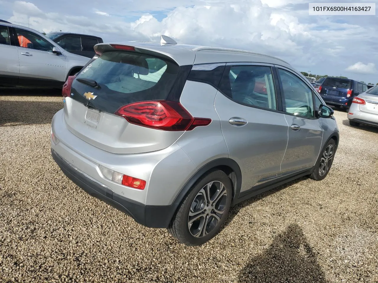 2017 Chevrolet Bolt Ev Premier VIN: 1G1FX6S00H4163427 Lot: 74524094