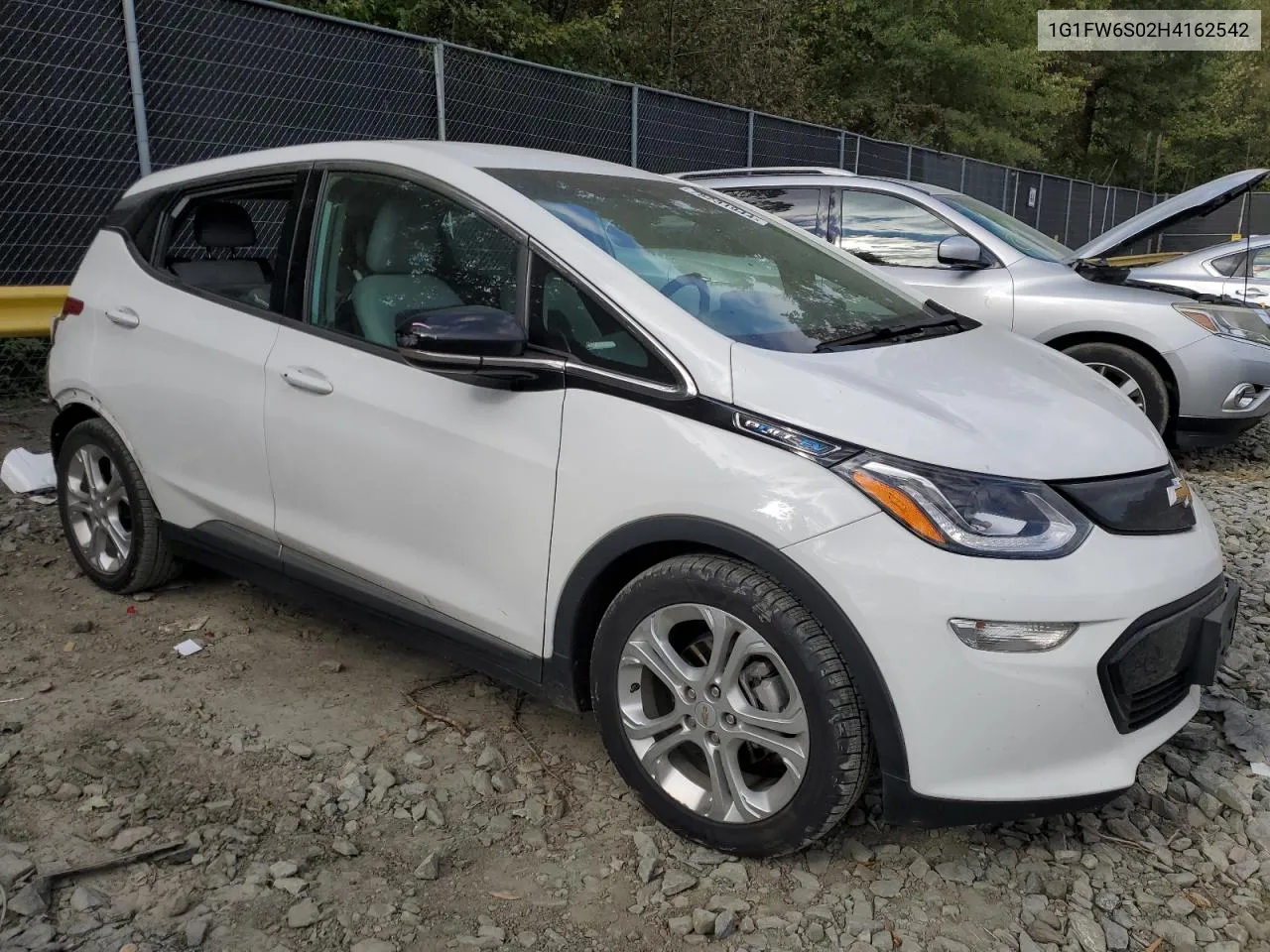 2017 Chevrolet Bolt Ev Lt VIN: 1G1FW6S02H4162542 Lot: 75231944