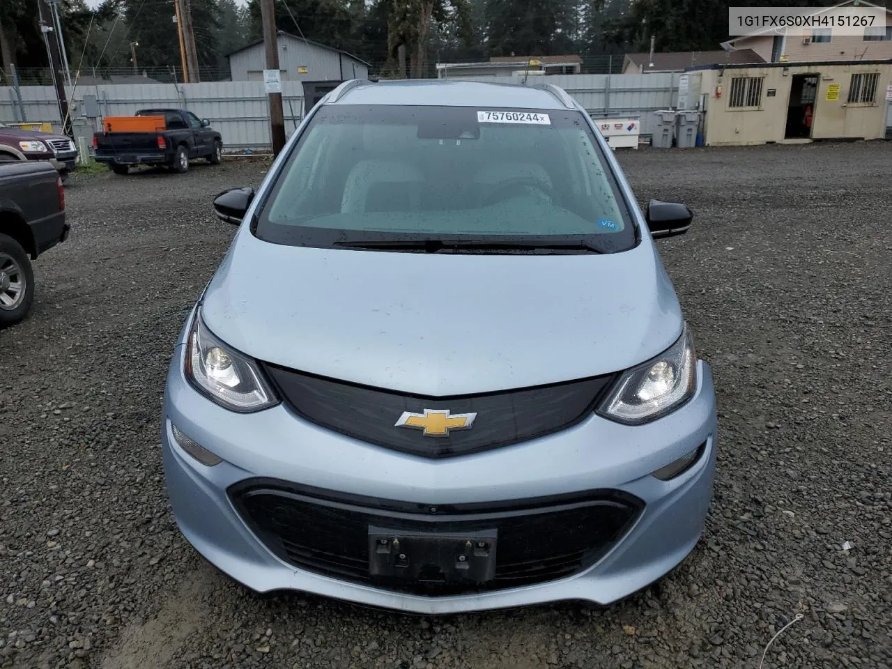 2017 Chevrolet Bolt Ev Premier VIN: 1G1FX6S0XH4151267 Lot: 75760244