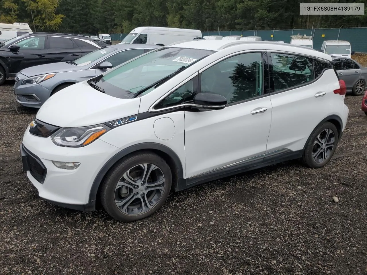 2017 Chevrolet Bolt Ev Premier VIN: 1G1FX6S08H4139179 Lot: 76820084