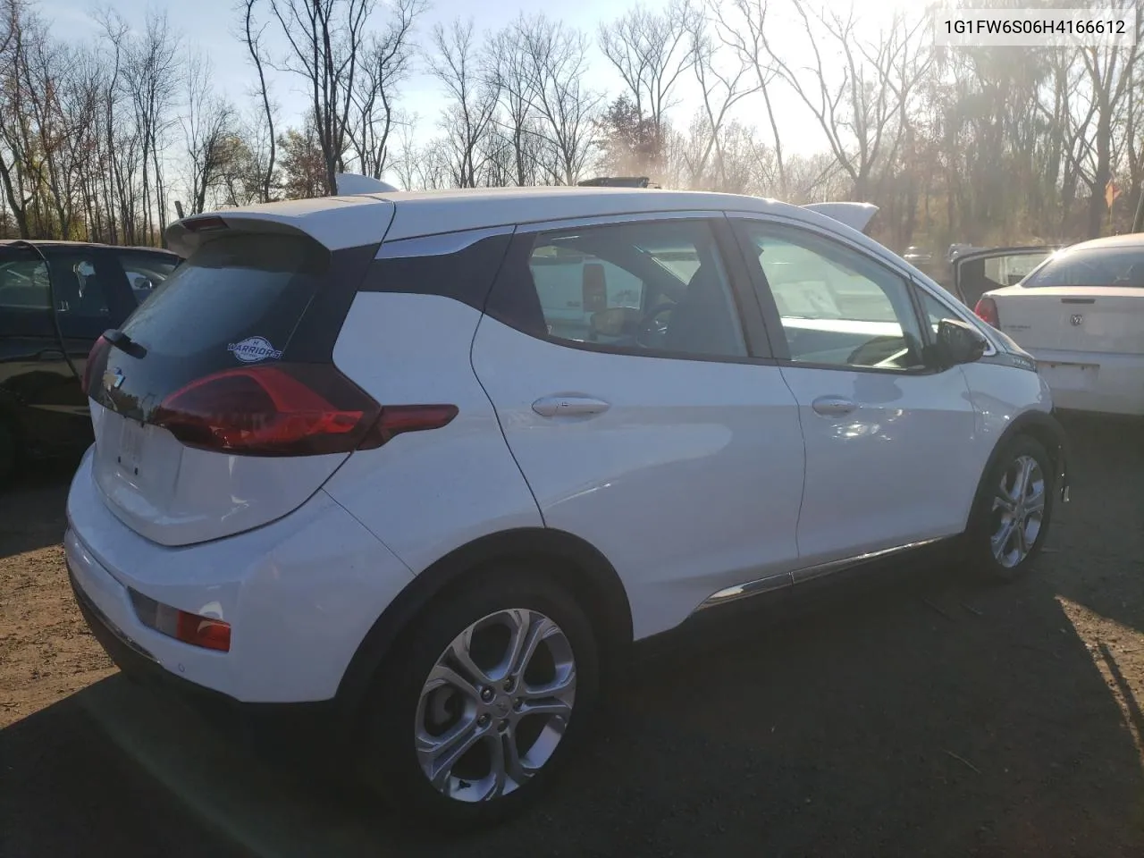 2017 Chevrolet Bolt Ev Lt VIN: 1G1FW6S06H4166612 Lot: 78138654