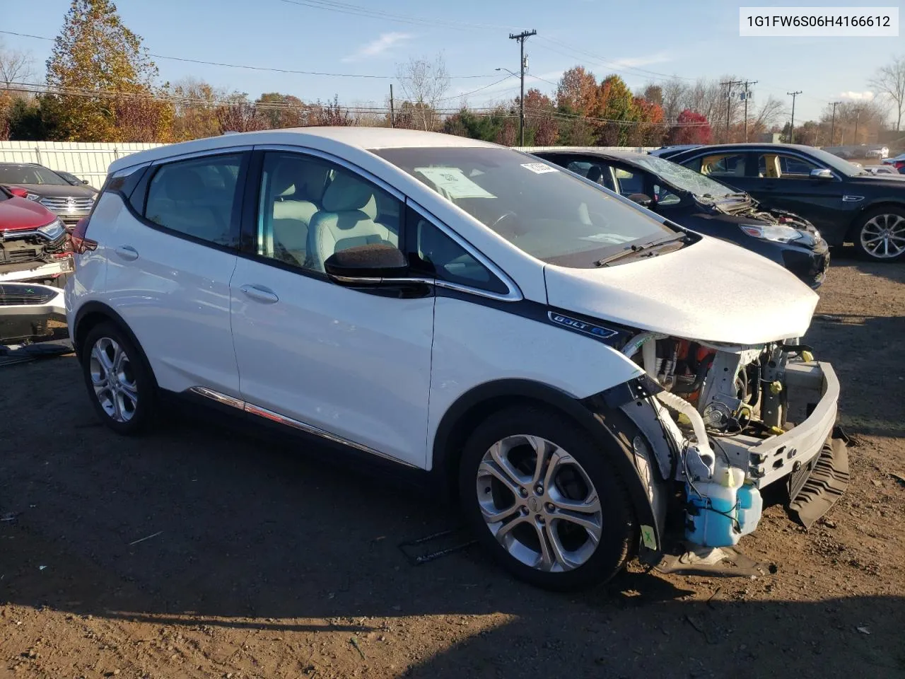 2017 Chevrolet Bolt Ev Lt VIN: 1G1FW6S06H4166612 Lot: 78138654