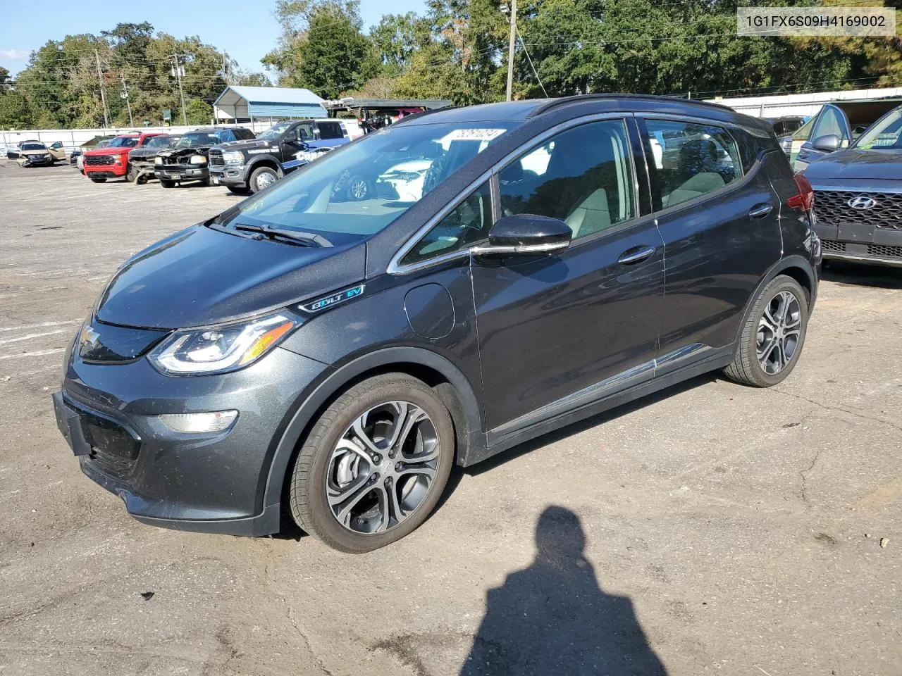 2017 Chevrolet Bolt Ev Premier VIN: 1G1FX6S09H4169002 Lot: 78261034