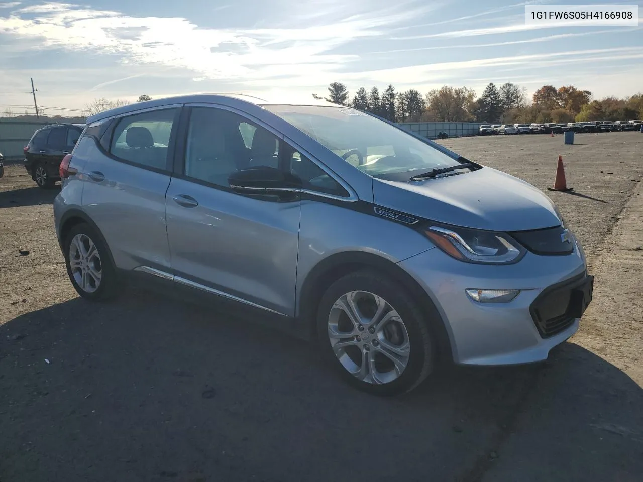 2017 Chevrolet Bolt Ev Lt VIN: 1G1FW6S05H4166908 Lot: 78356934