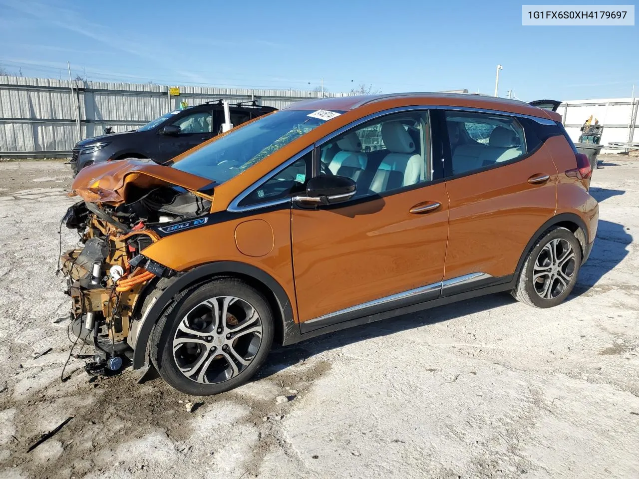 2017 Chevrolet Bolt Ev Premier VIN: 1G1FX6S0XH4179697 Lot: 79145214