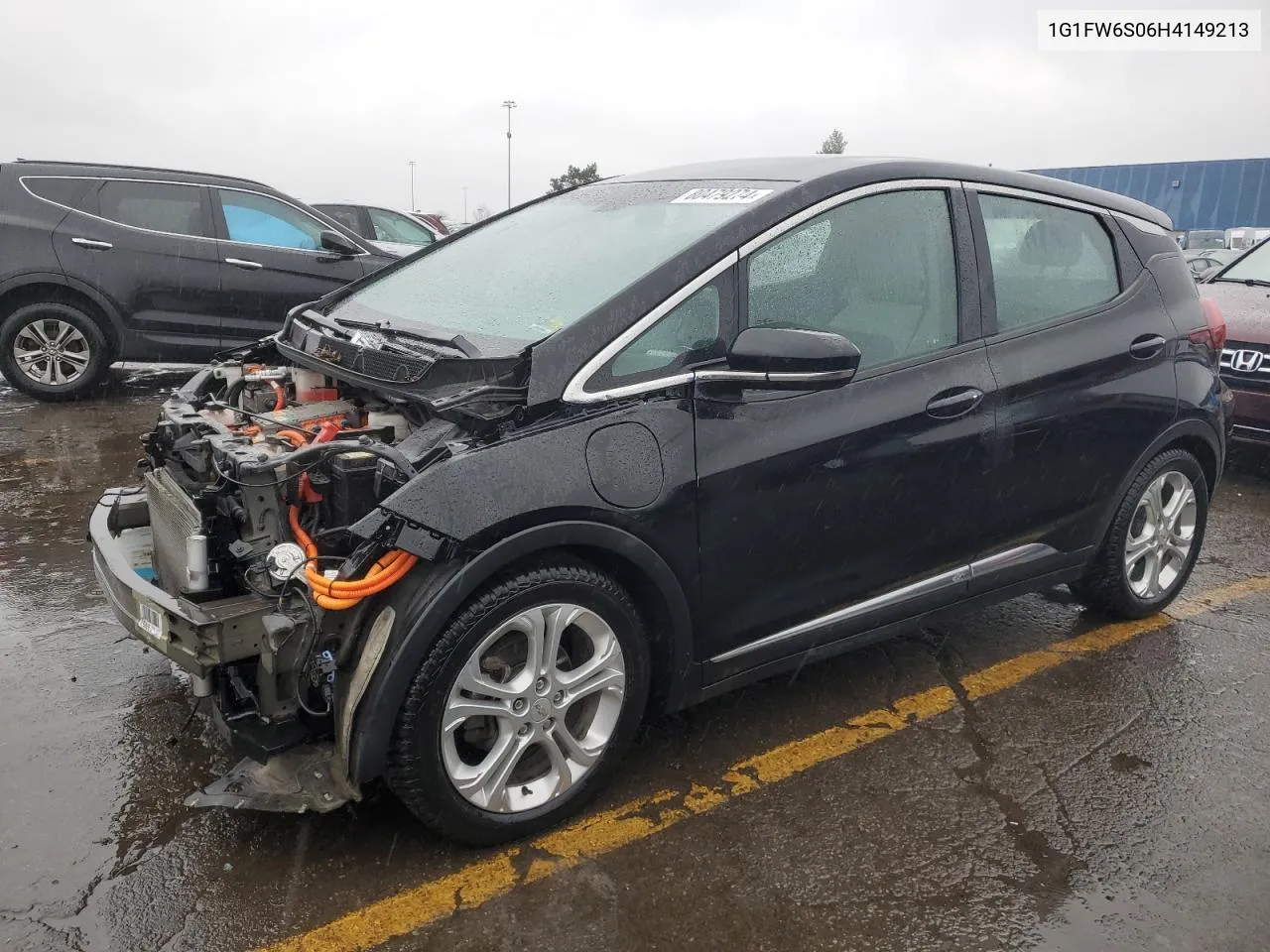 2017 Chevrolet Bolt Ev Lt VIN: 1G1FW6S06H4149213 Lot: 80479274