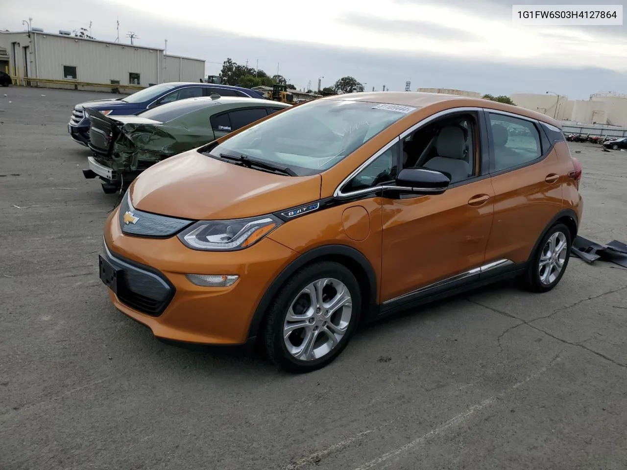 2017 Chevrolet Bolt Ev Lt VIN: 1G1FW6S03H4127864 Lot: 81109444