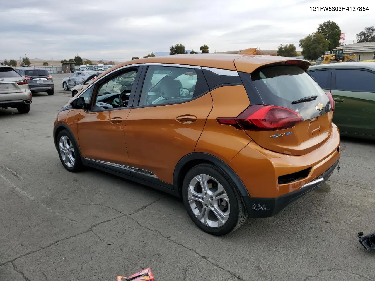 2017 Chevrolet Bolt Ev Lt VIN: 1G1FW6S03H4127864 Lot: 81109444