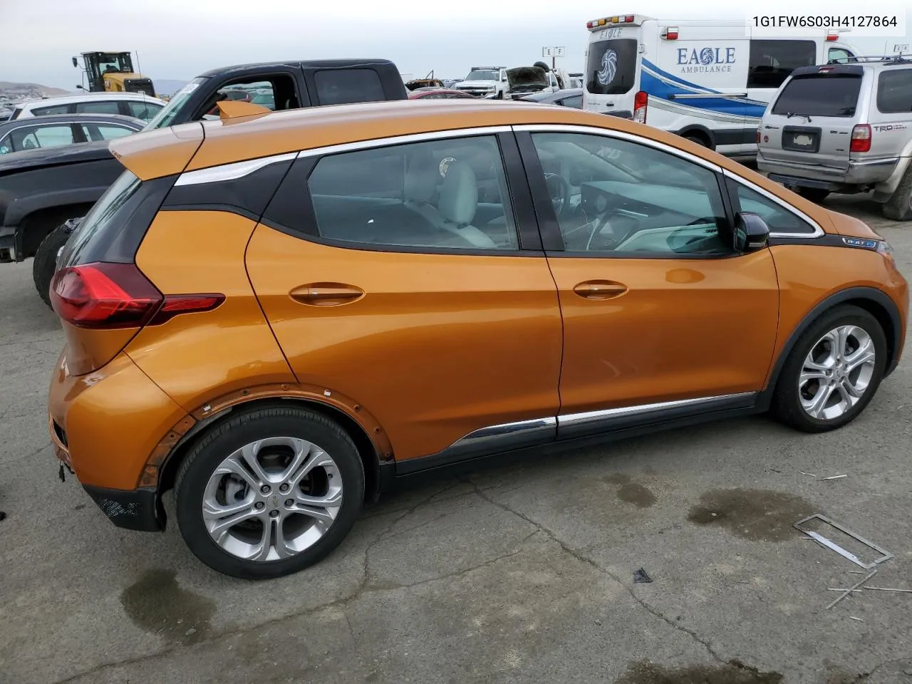 2017 Chevrolet Bolt Ev Lt VIN: 1G1FW6S03H4127864 Lot: 81109444