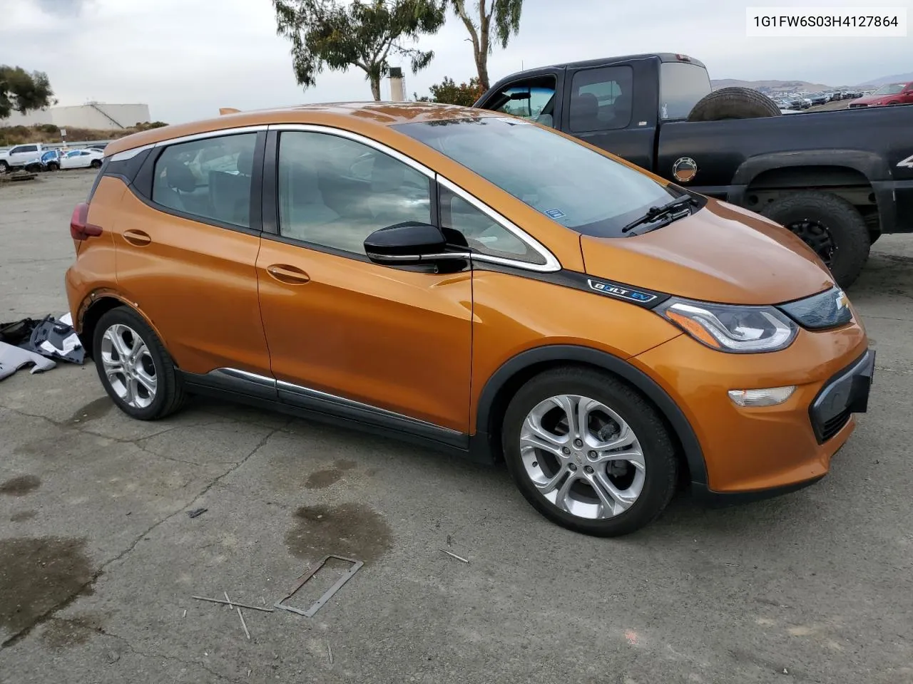 2017 Chevrolet Bolt Ev Lt VIN: 1G1FW6S03H4127864 Lot: 81109444