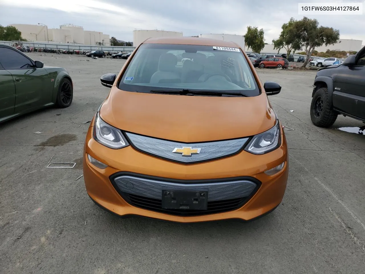 2017 Chevrolet Bolt Ev Lt VIN: 1G1FW6S03H4127864 Lot: 81109444