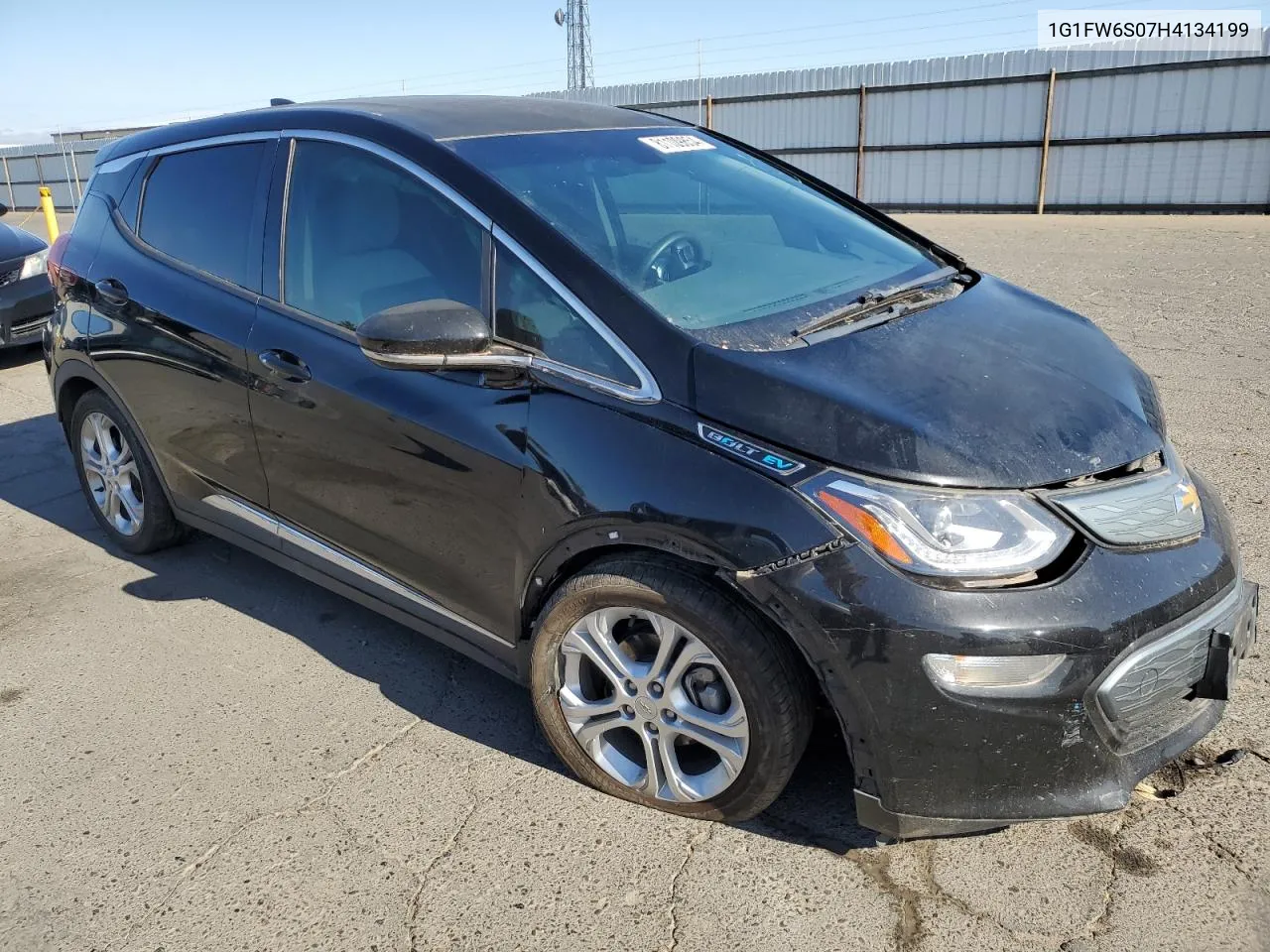 2017 Chevrolet Bolt Ev Lt VIN: 1G1FW6S07H4134199 Lot: 81109854