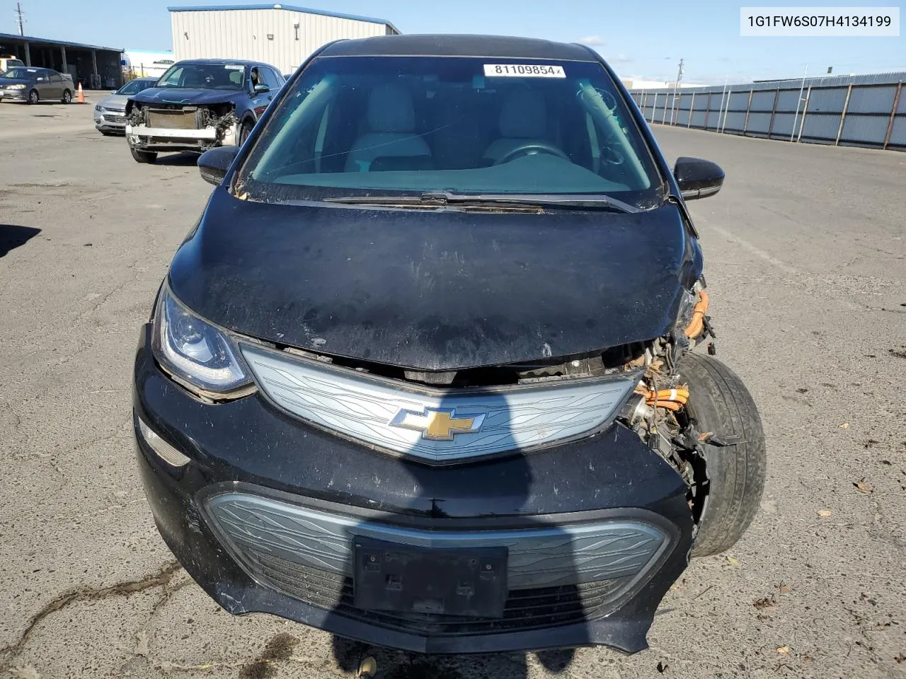 2017 Chevrolet Bolt Ev Lt VIN: 1G1FW6S07H4134199 Lot: 81109854