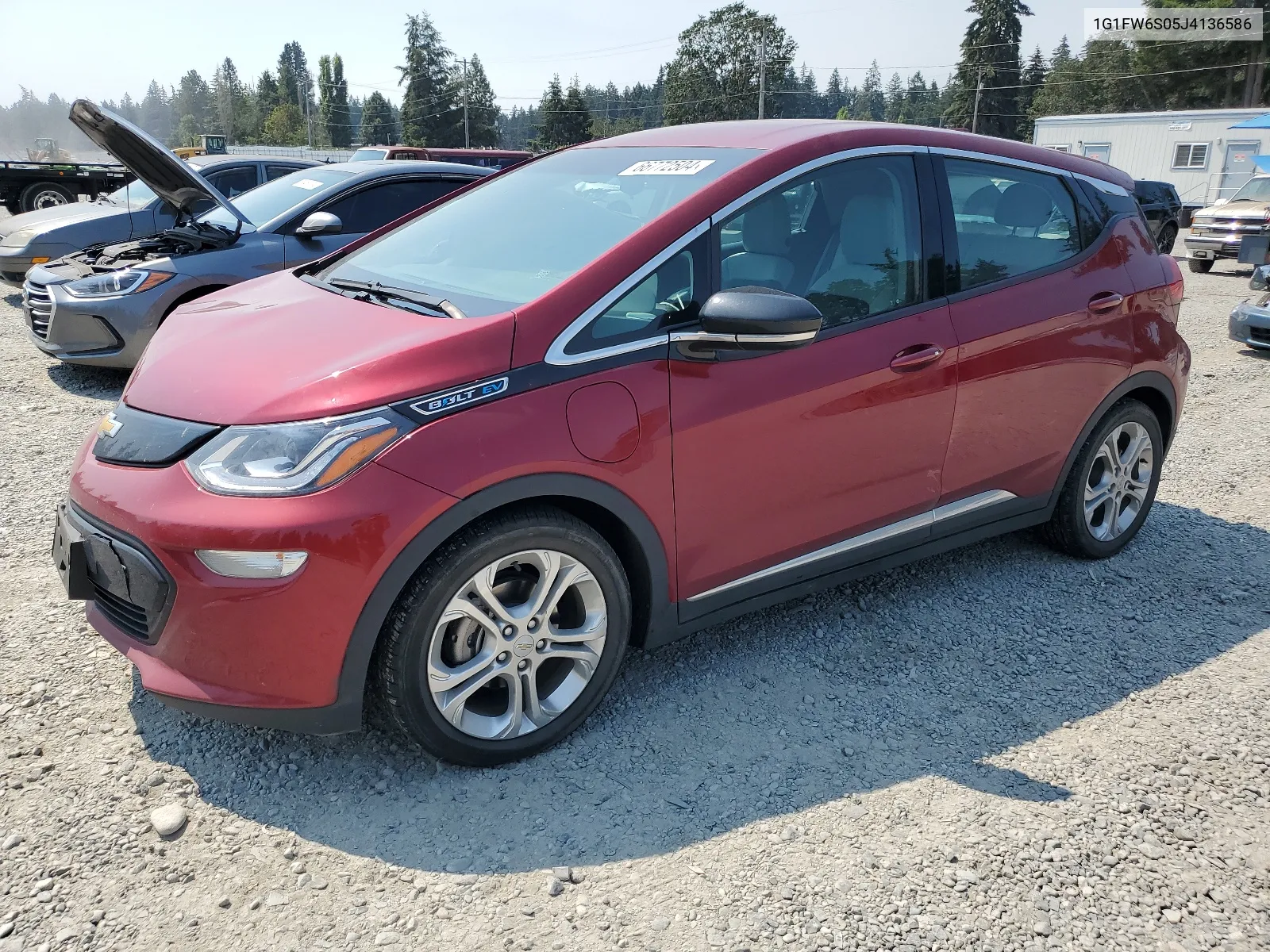 1G1FW6S05J4136586 2018 Chevrolet Bolt Ev Lt