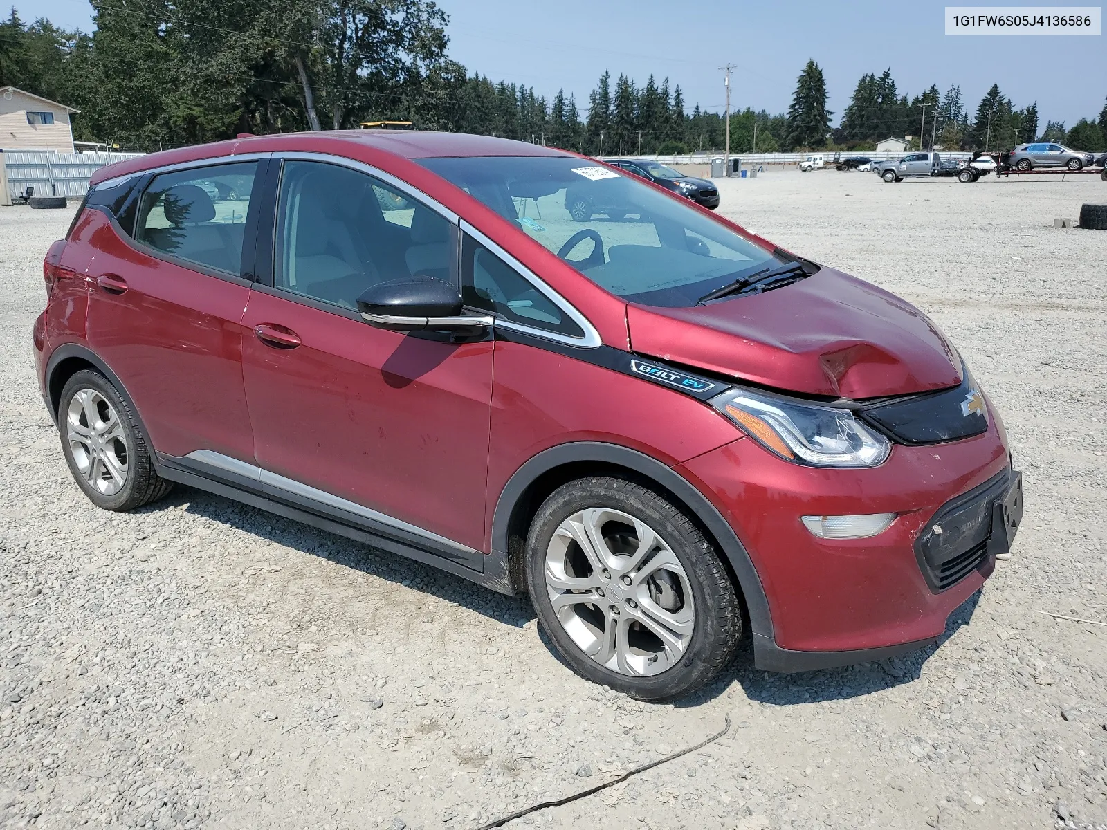 1G1FW6S05J4136586 2018 Chevrolet Bolt Ev Lt