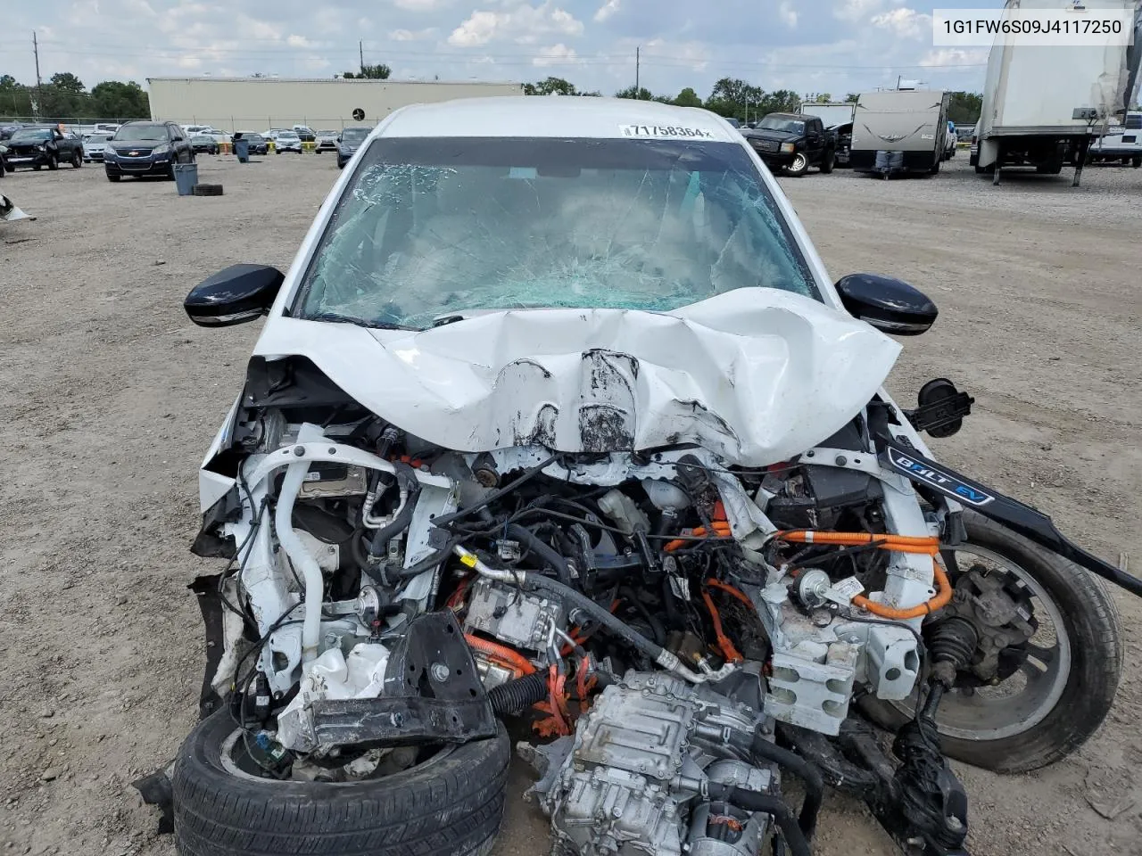 1G1FW6S09J4117250 2018 Chevrolet Bolt Ev Lt