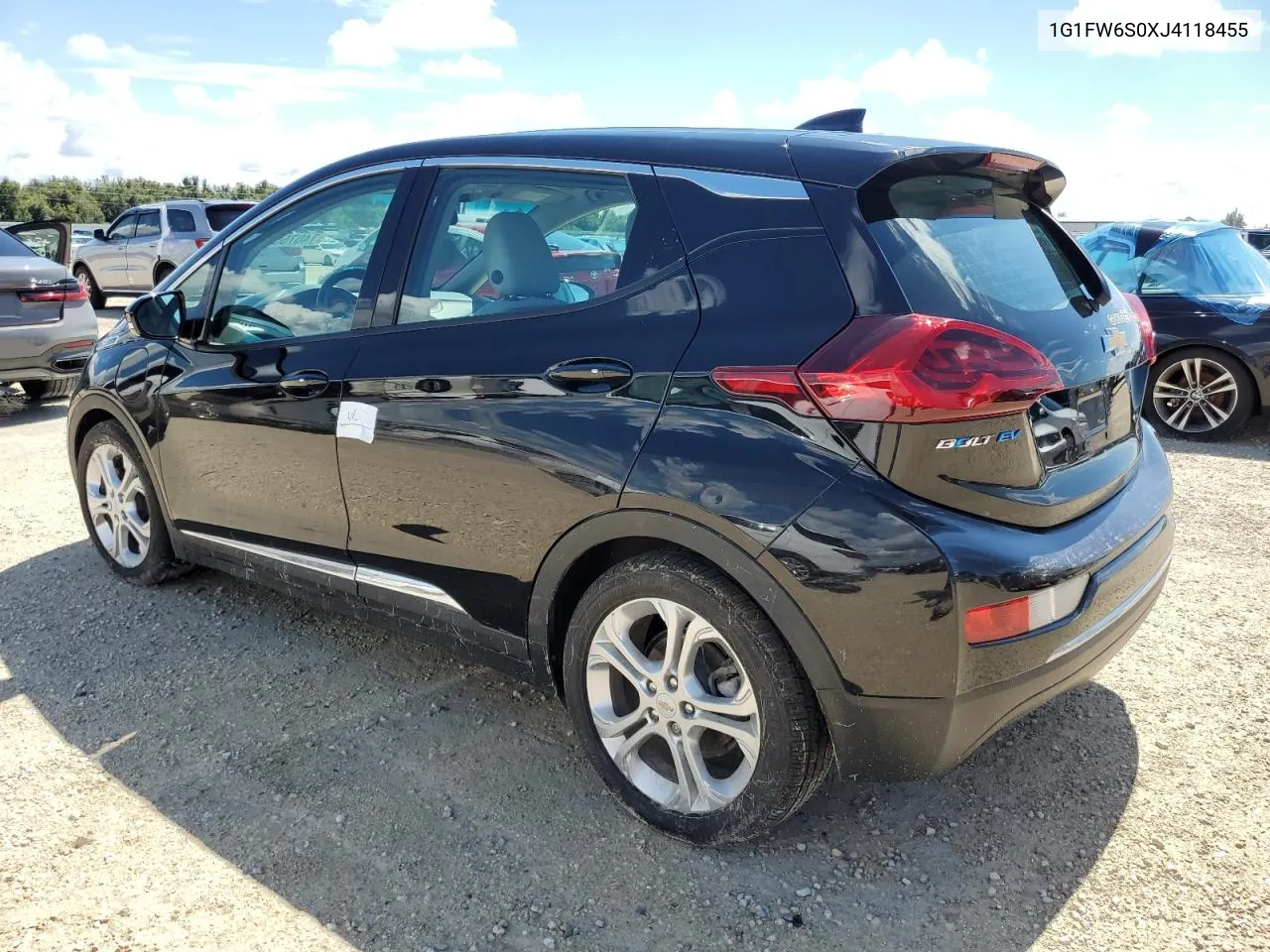 2018 Chevrolet Bolt Ev Lt VIN: 1G1FW6S0XJ4118455 Lot: 74075594