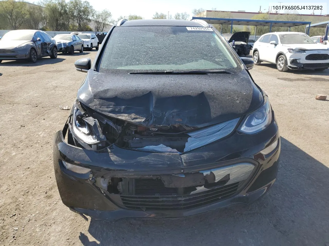 2018 Chevrolet Bolt Ev Premier VIN: 1G1FX6S05J4137282 Lot: 74292944