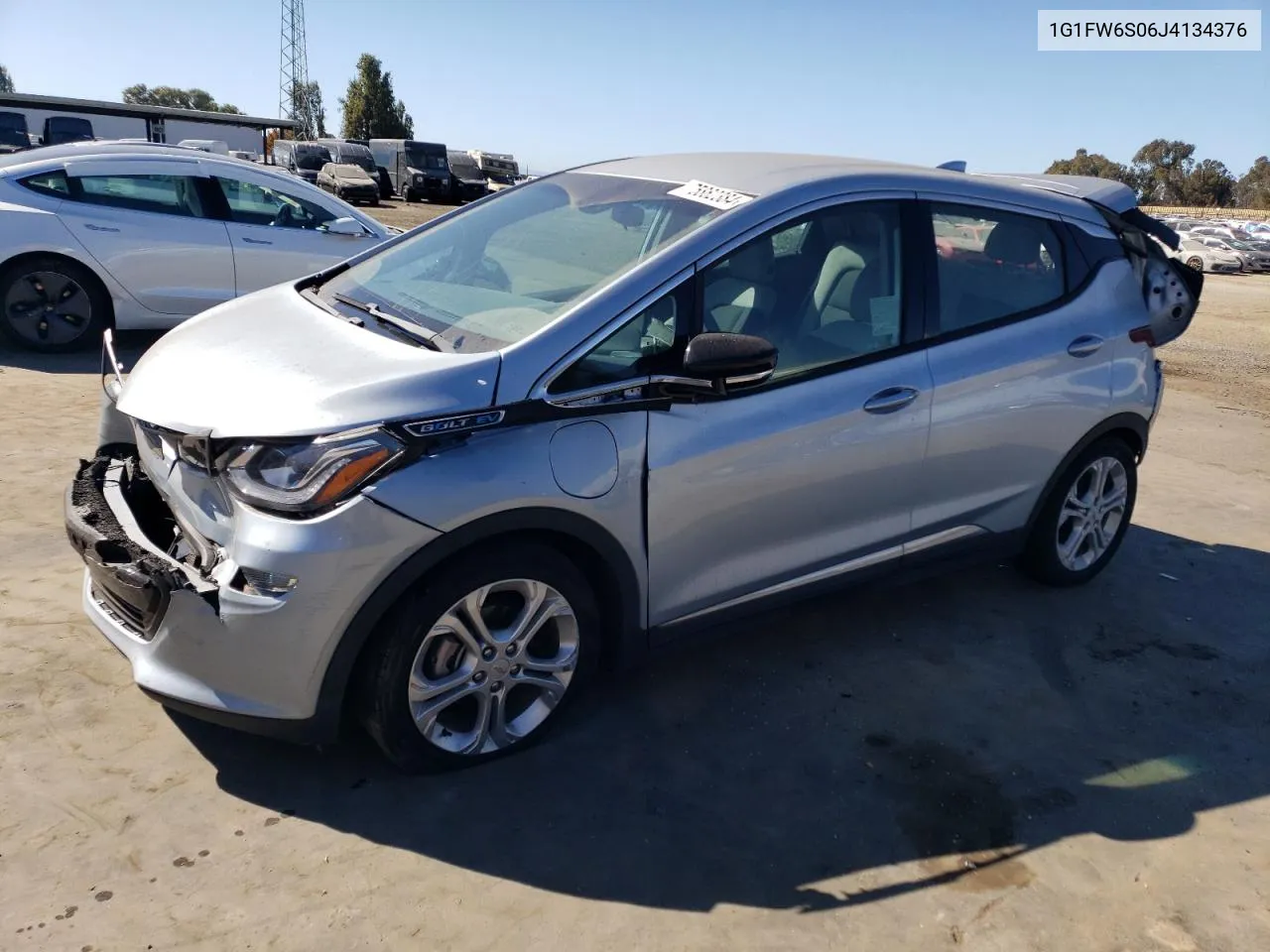 2018 Chevrolet Bolt Ev Lt VIN: 1G1FW6S06J4134376 Lot: 75862384