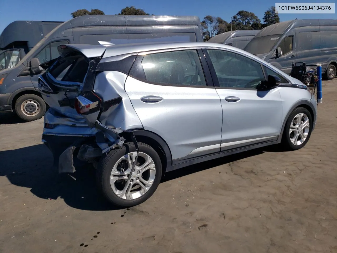 2018 Chevrolet Bolt Ev Lt VIN: 1G1FW6S06J4134376 Lot: 75862384