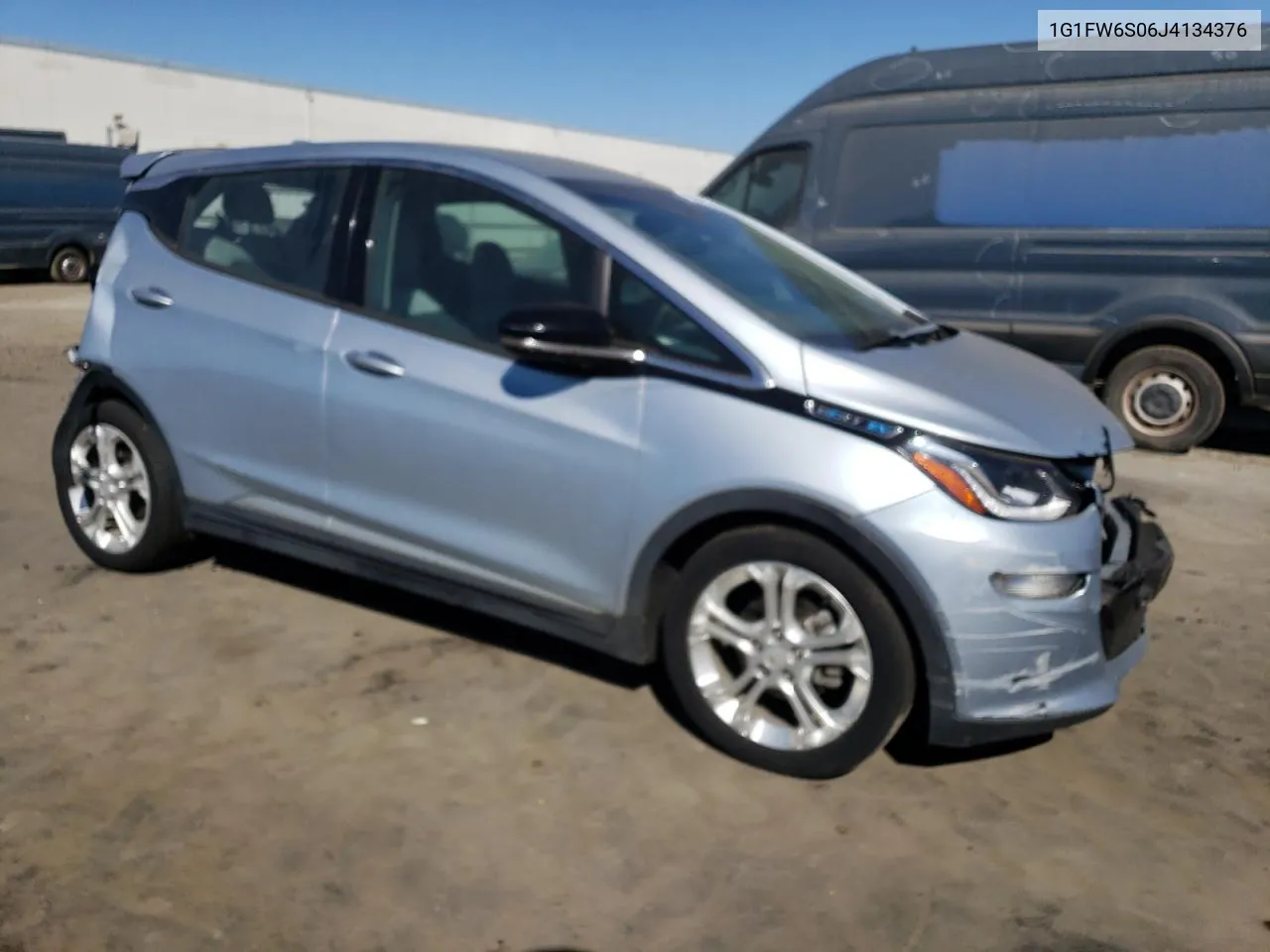 2018 Chevrolet Bolt Ev Lt VIN: 1G1FW6S06J4134376 Lot: 75862384