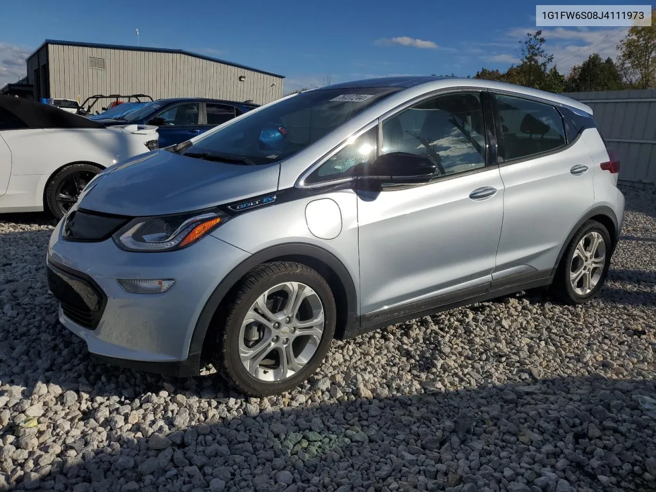 2018 Chevrolet Bolt Ev Lt VIN: 1G1FW6S08J4111973 Lot: 76037244