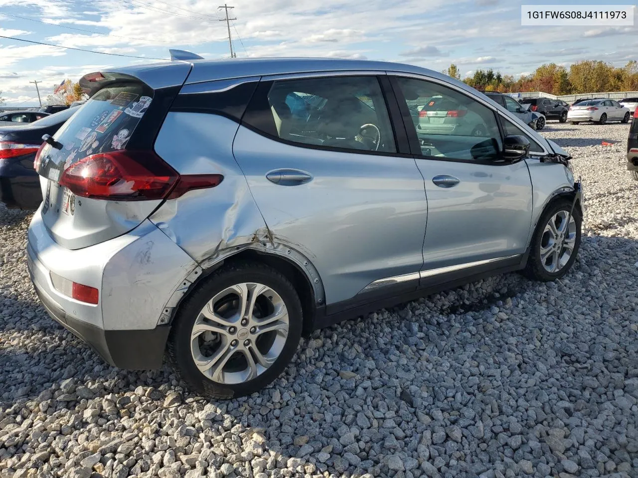 2018 Chevrolet Bolt Ev Lt VIN: 1G1FW6S08J4111973 Lot: 76037244