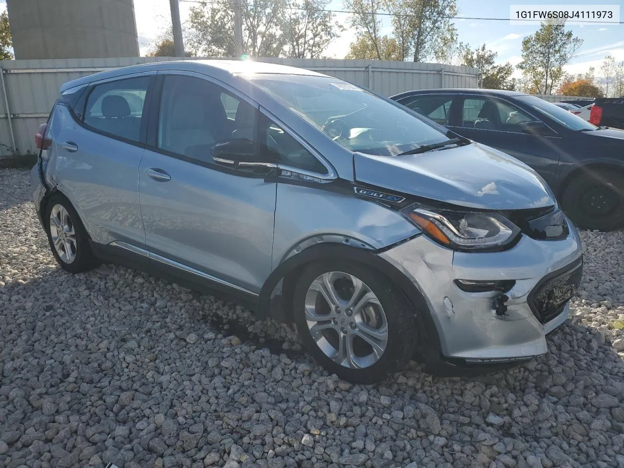 2018 Chevrolet Bolt Ev Lt VIN: 1G1FW6S08J4111973 Lot: 76037244