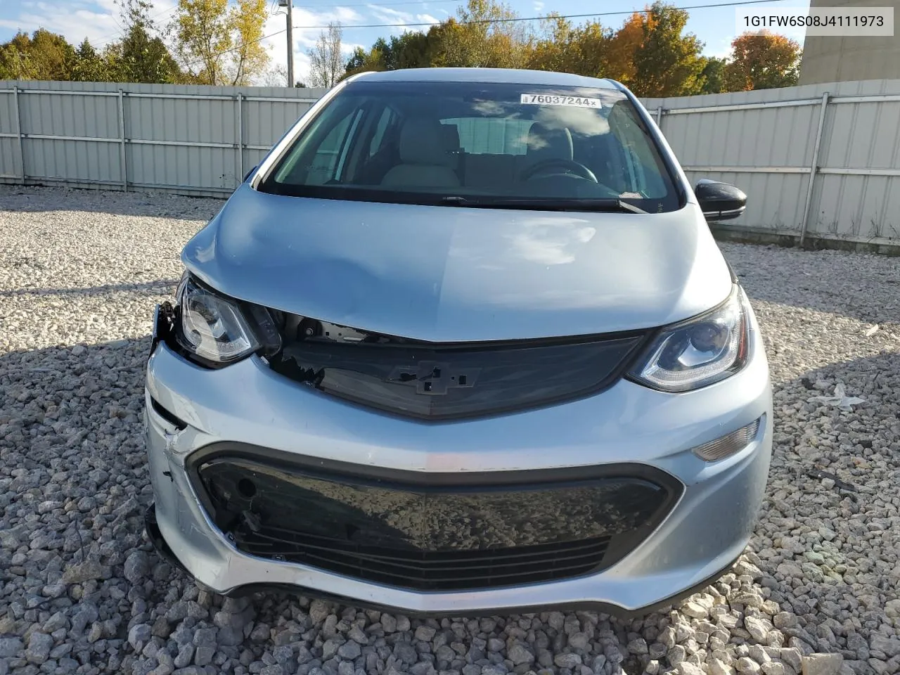 2018 Chevrolet Bolt Ev Lt VIN: 1G1FW6S08J4111973 Lot: 76037244