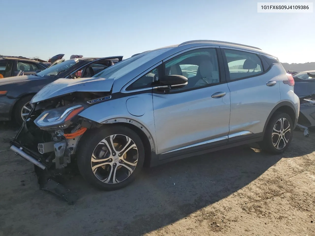 2018 Chevrolet Bolt Ev Premier VIN: 1G1FX6S09J4109386 Lot: 77358524