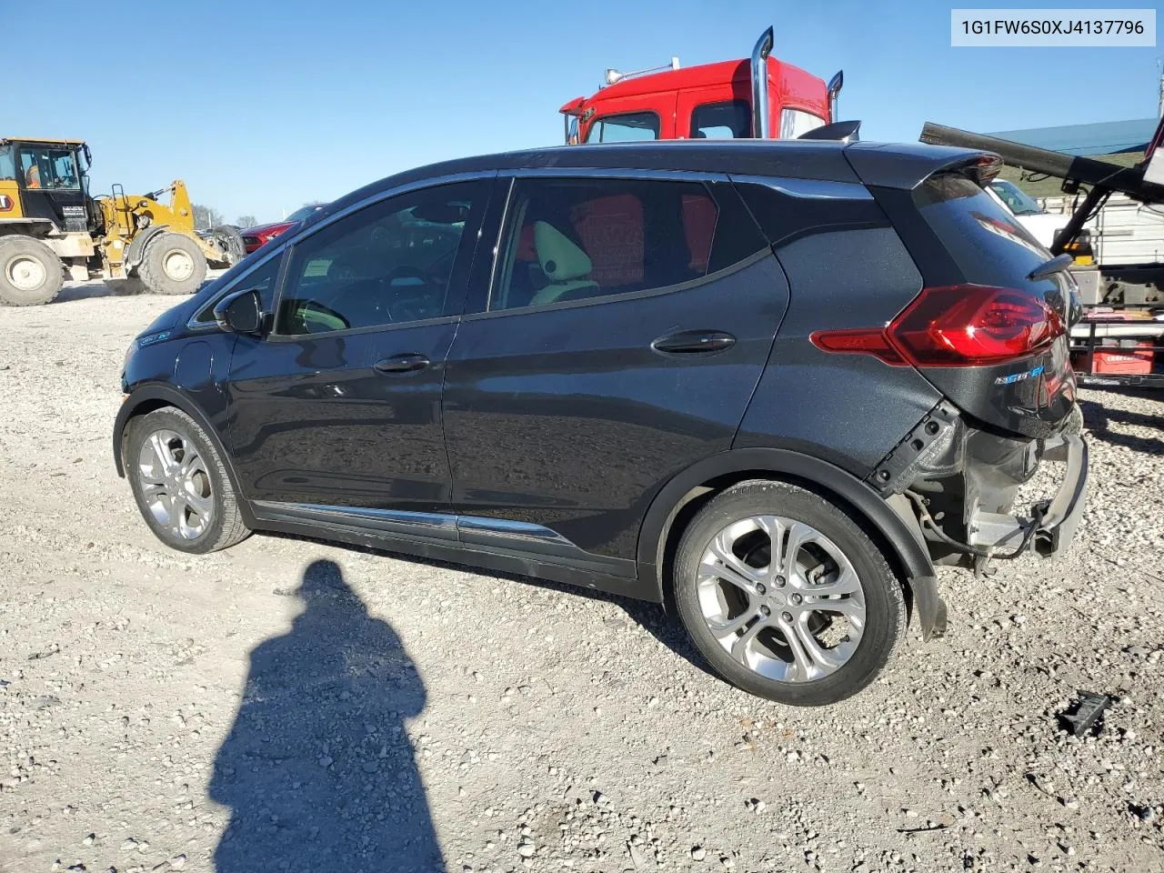 2018 Chevrolet Bolt Ev Lt VIN: 1G1FW6S0XJ4137796 Lot: 80563314