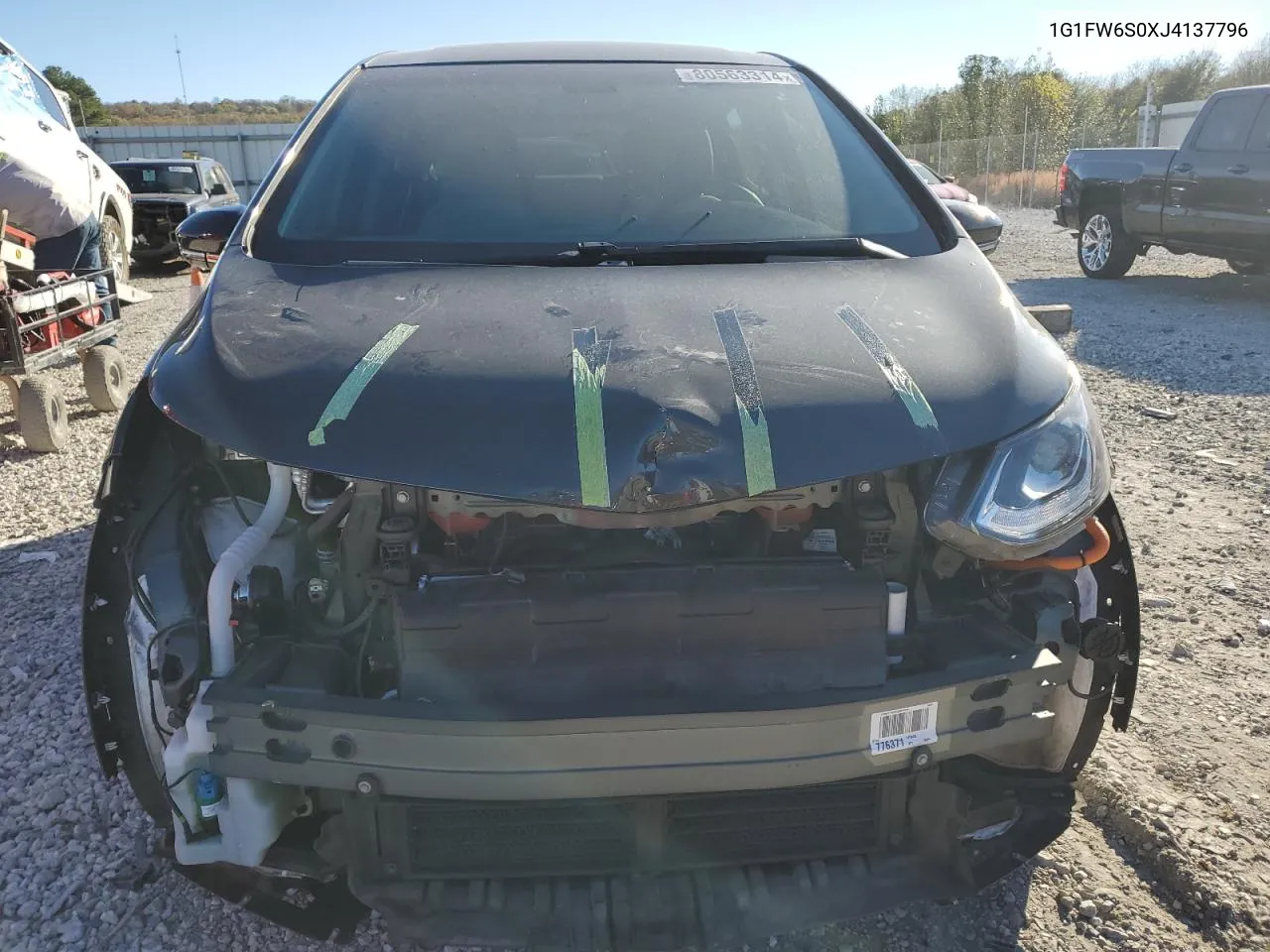 2018 Chevrolet Bolt Ev Lt VIN: 1G1FW6S0XJ4137796 Lot: 80563314