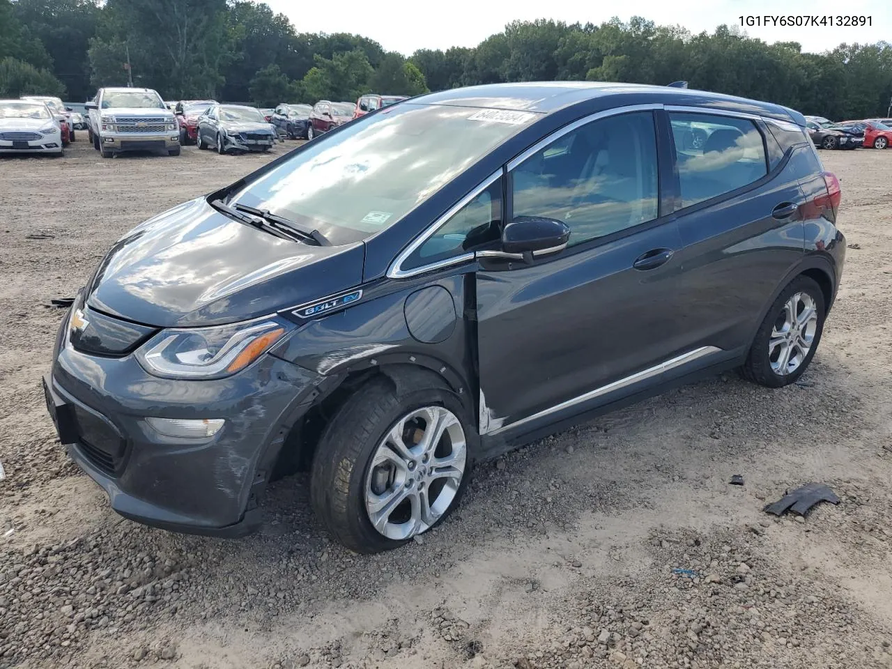 2019 Chevrolet Bolt Ev Lt VIN: 1G1FY6S07K4132891 Lot: 64029584