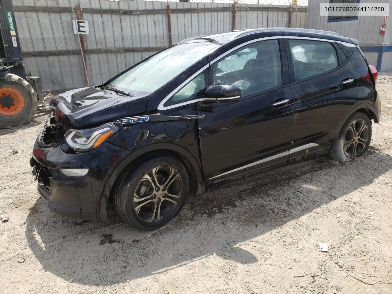 2019 Chevrolet Bolt Ev Premier VIN: 1G1FZ6S07K4114260 Lot: 65791384