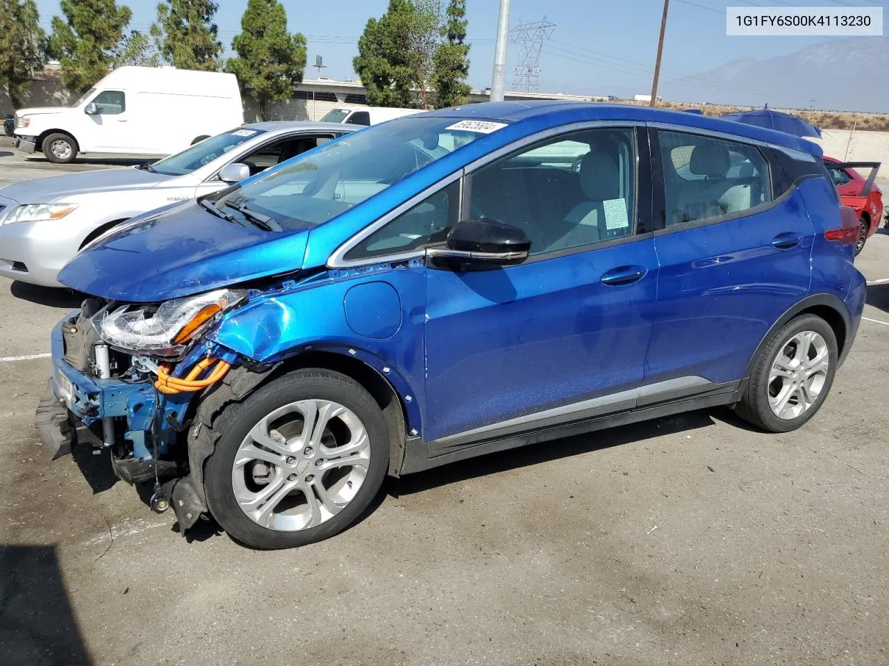 1G1FY6S00K4113230 2019 Chevrolet Bolt Ev Lt