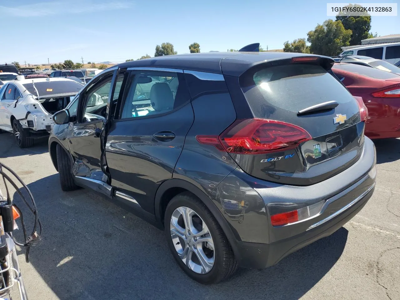 2019 Chevrolet Bolt Ev Lt VIN: 1G1FY6S02K4132863 Lot: 70322314