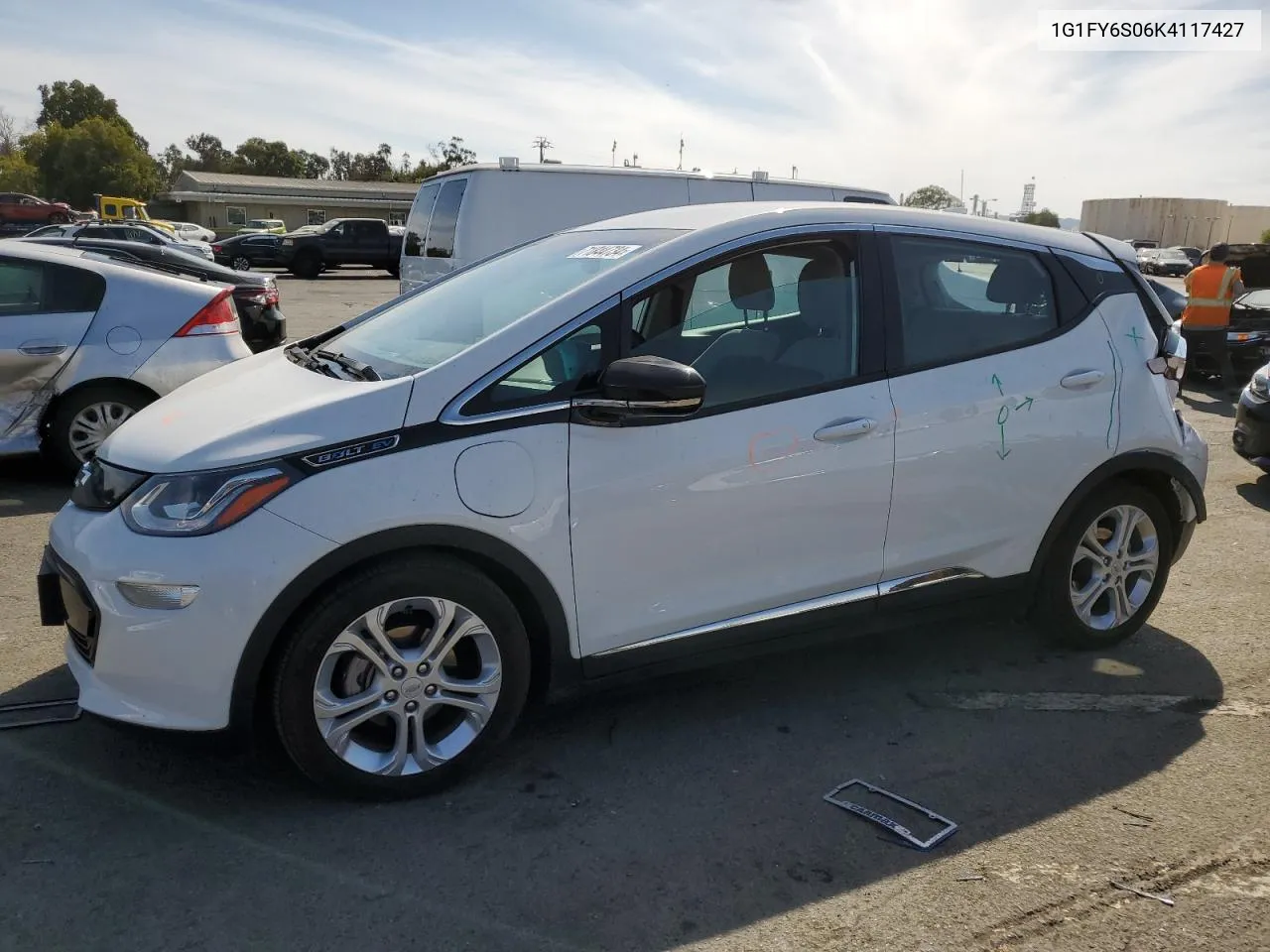 1G1FY6S06K4117427 2019 Chevrolet Bolt Ev Lt