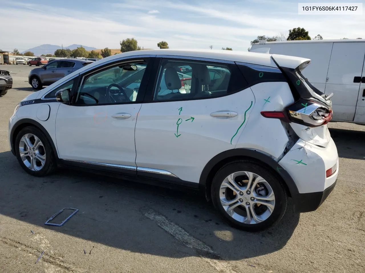 1G1FY6S06K4117427 2019 Chevrolet Bolt Ev Lt