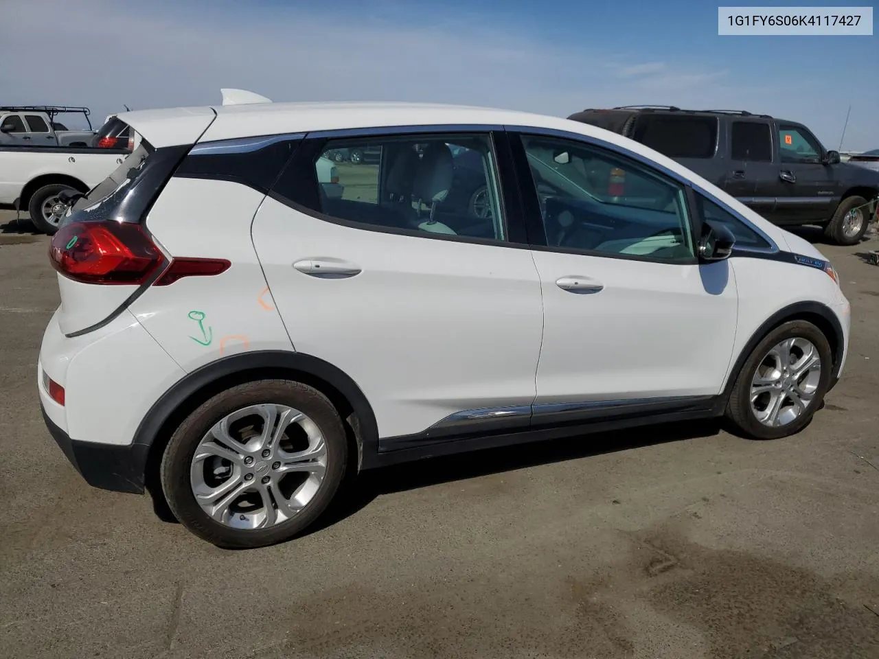 2019 Chevrolet Bolt Ev Lt VIN: 1G1FY6S06K4117427 Lot: 71844734