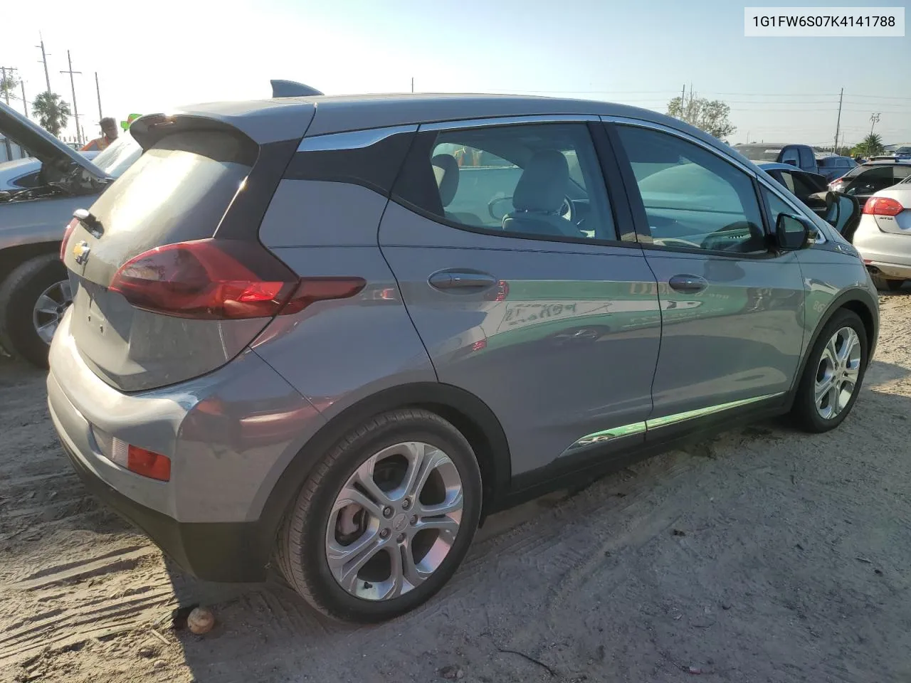 2019 Chevrolet Bolt Ev Lt VIN: 1G1FW6S07K4141788 Lot: 73832864