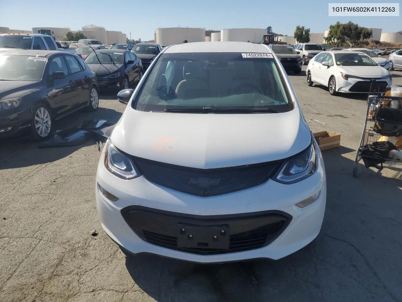 1G1FW6S02K4112263 2019 Chevrolet Bolt Ev Lt