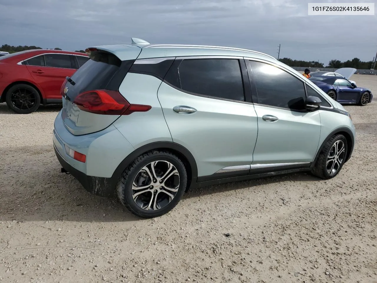 2019 Chevrolet Bolt Ev Premier VIN: 1G1FZ6S02K4135646 Lot: 75072324