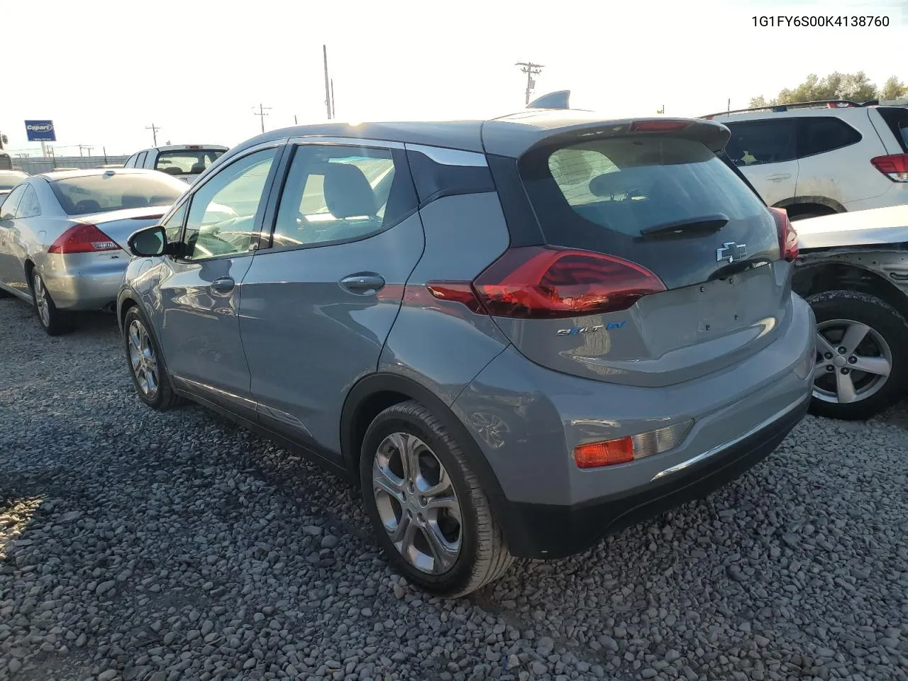 2019 Chevrolet Bolt Ev Lt VIN: 1G1FY6S00K4138760 Lot: 75519314