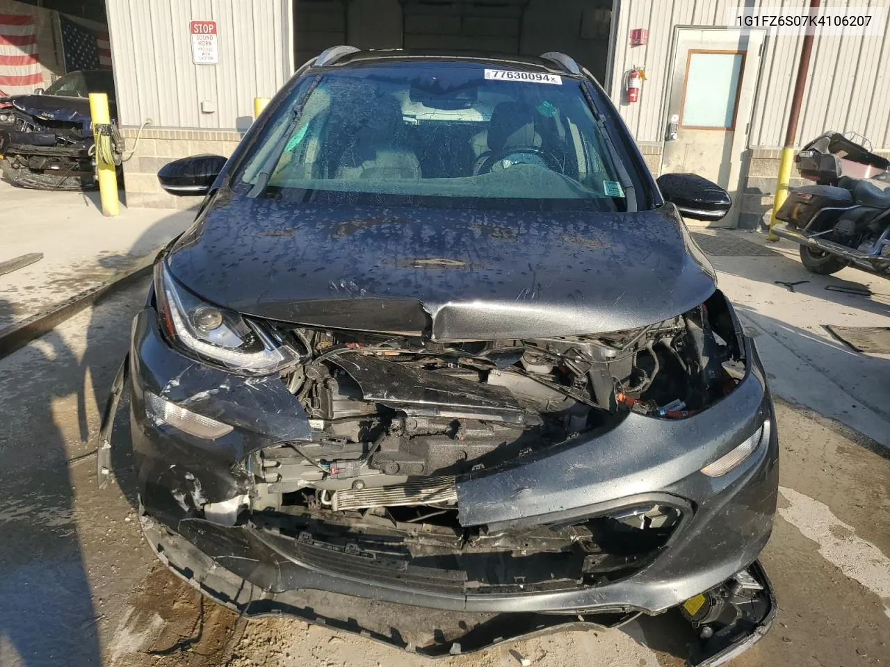 2019 Chevrolet Bolt Ev Premier VIN: 1G1FZ6S07K4106207 Lot: 77630094