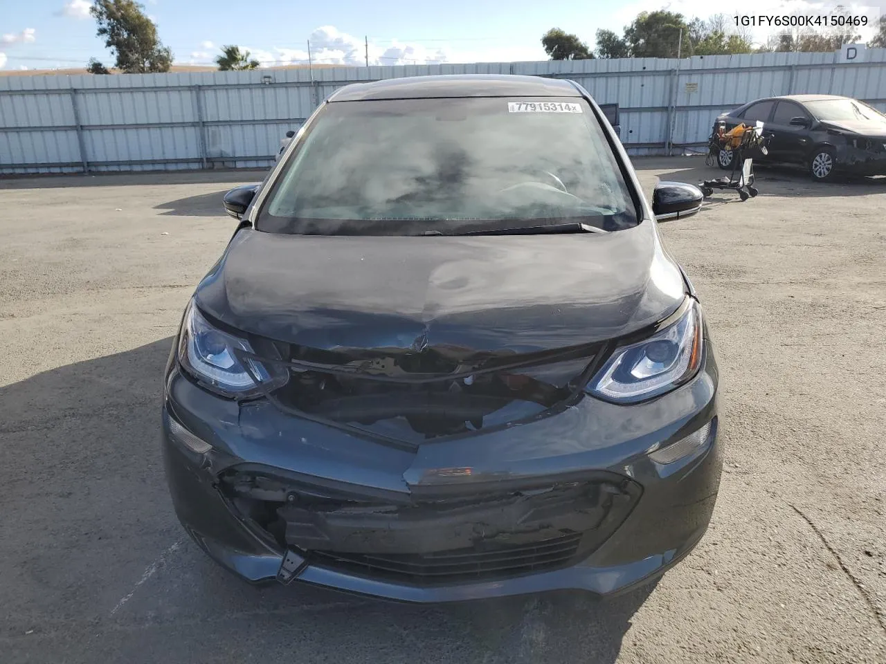 2019 Chevrolet Bolt Ev Lt VIN: 1G1FY6S00K4150469 Lot: 77915314