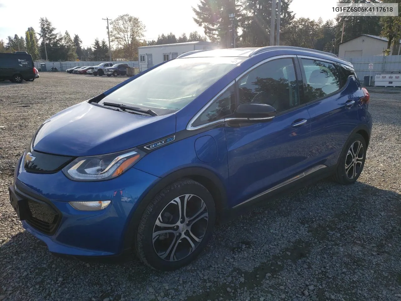 2019 Chevrolet Bolt Ev Premier VIN: 1G1FZ6S06K4117618 Lot: 78094194