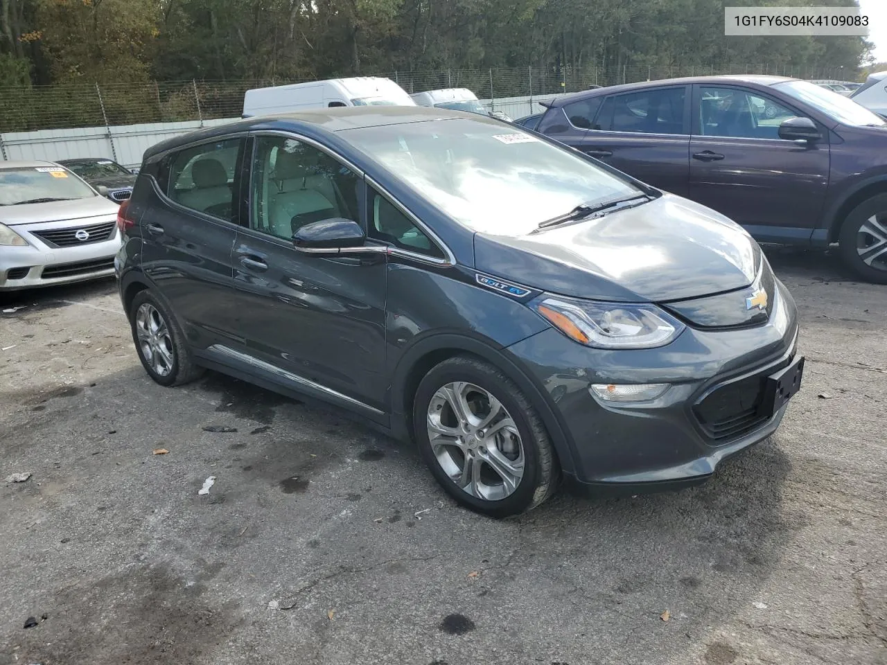 2019 Chevrolet Bolt Ev Lt VIN: 1G1FY6S04K4109083 Lot: 78414744