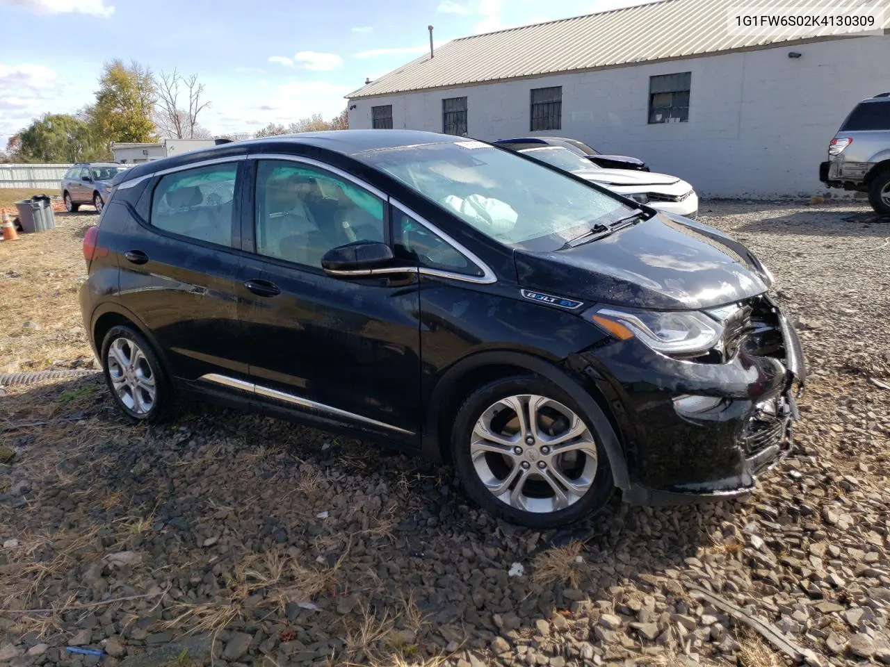 1G1FW6S02K4130309 2019 Chevrolet Bolt Ev Lt