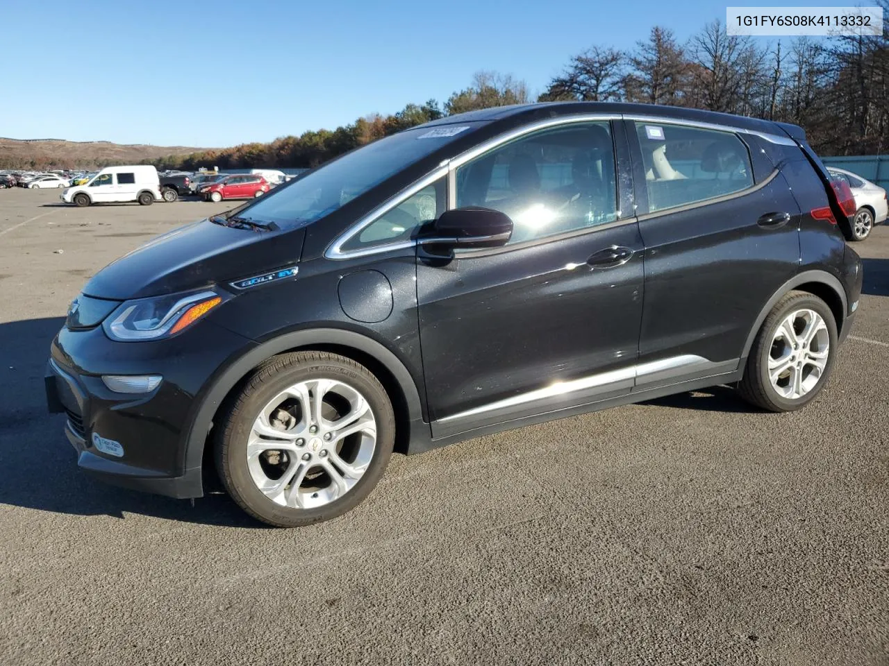 2019 Chevrolet Bolt Ev Lt VIN: 1G1FY6S08K4113332 Lot: 79845284